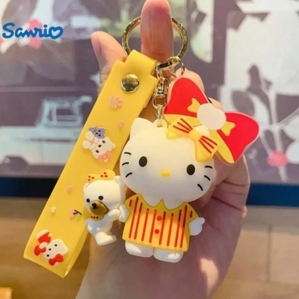 Sanrio Hello Kitty & Friends Keyring Set